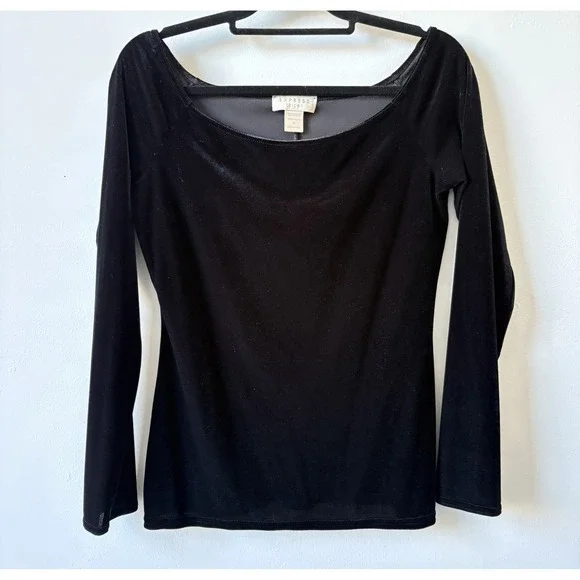 Express Set Women Medium Soft Velvet Top & Maxi Skirt Whimsigoth Dark Fairy Y2K - Picture 2 of 12